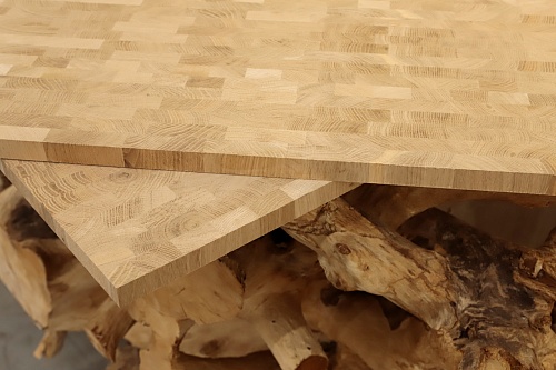 Торцевой мебельный щит Дуб 20x550x1000  Торцевой мебельный щит Дуб 20x550x1000