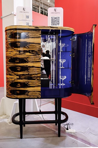 Натуральный шпон Эбен Макассар