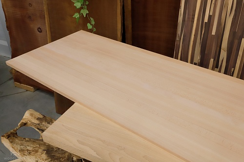 Мебельный щит из Бука цельноламельный А/В 40х600х1200 Мебельный щит из Бука цельноламельный А/В 40х600х1200