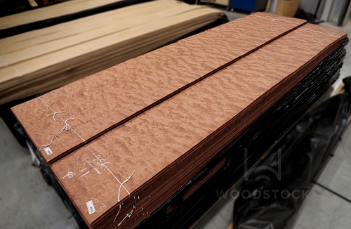 Натуральный шпон Бубинга поммеле