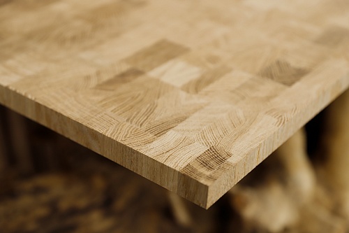 Мебельный щит Дуб торцевой 40х600х1200