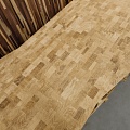 Торцевой мебельный щит Дуб 30x600x1200