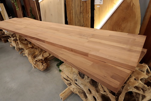 Мебельный щит из Красного дерева Mixed сращенного Мебельный щит из Красного дерева Mixed сращенного