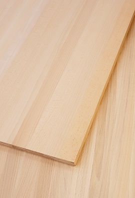 Мебельный щит Бук цельноламельный 20х650х2500