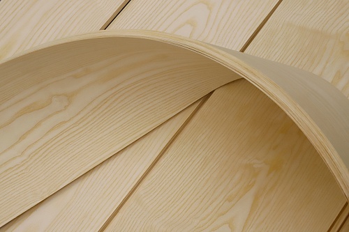 Натуральный шпон Ясень белый