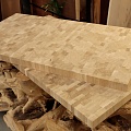 Торцевой мебельный щит Дуб 40x550x1000