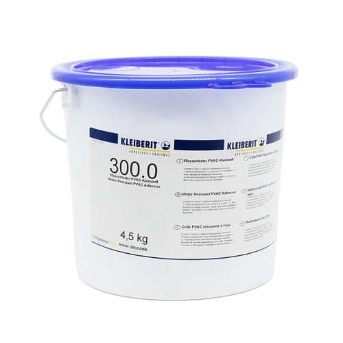 Клей ПВА Kleiberit 300.0 (4,5 кг)