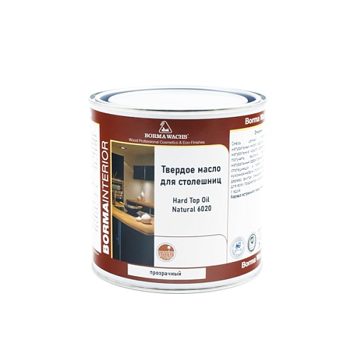 Borma Wachs твёрдое масло для столешниц Natural 6020