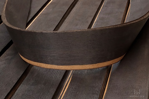 Натуральный шпон Дуб мореный Натуральный шпон Дуб мореный