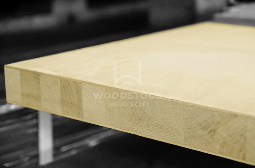 Столярная плита 16 мм, массив ели со шпоном березы Столярная плита 16 мм, массив ели со шпоном березы