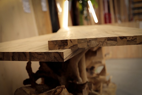 Мебельный щит из Блэк Офрама сращенного