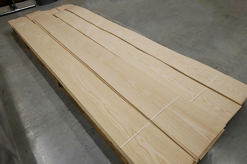 Натуральный шпон Ясень белый