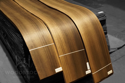 Натуральный шпон Дуб американский морёный