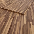 Мебельный щит из Ореха американского (узкая ламель, 20x1220x2440 мм)
