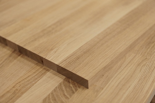 Мебельный щит из Дуба сращенного Мебельный щит из Дуба сращенного