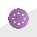 Диски шлифовальные Hanko Purple Paper 125 мм