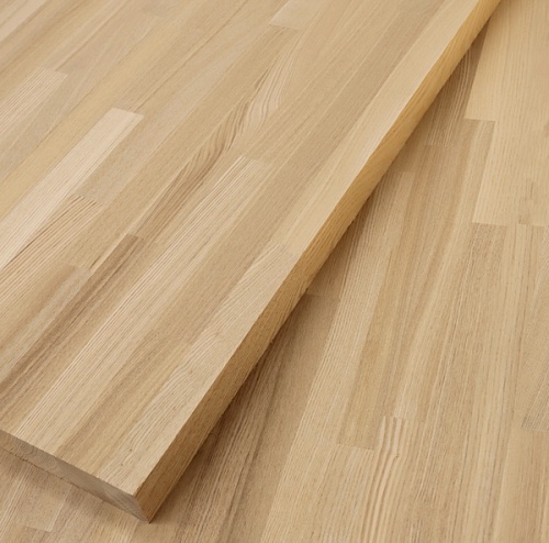 Мебельный щит из ясеня Дальневосточный сращенный А/В 40х800х1500 Мебельный щит из ясеня Дальневосточный сращенный А/В 40х800х1500