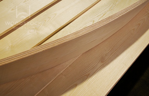 Натуральный шпон Ясень белый