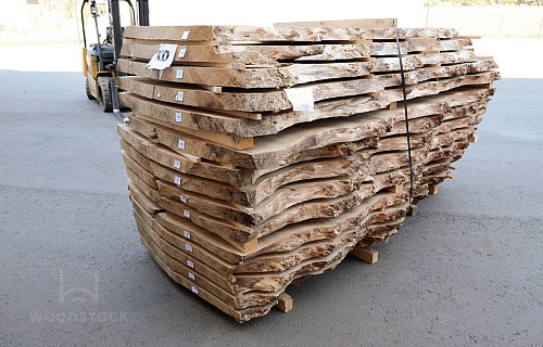 Пиломатериалы Тополь корень, слэб