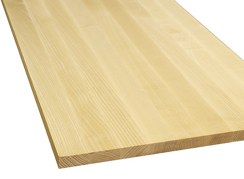 Мебельный щит из ясеня Белый цельноламельный A/В 20х620х900 Мебельный щит из ясеня Белый цельноламельный A/В 20х620х900