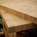 Торцевой мебельный щит Дуб 40x950x1000