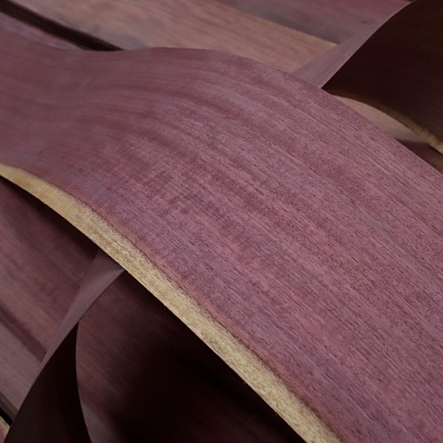 Натуральный шпон Амарант