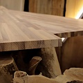 Мебельный щит из Ореха американского (узкая ламель, 20x1220x2440 мм)