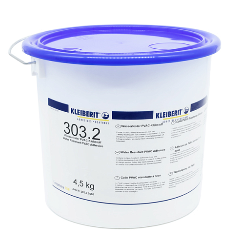 Клей ПВА Kleiberit 303.2 (4,5 кг)