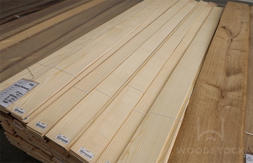 Натуральный шпон Ясень белый