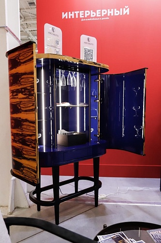 Натуральный шпон Эбен Макассар