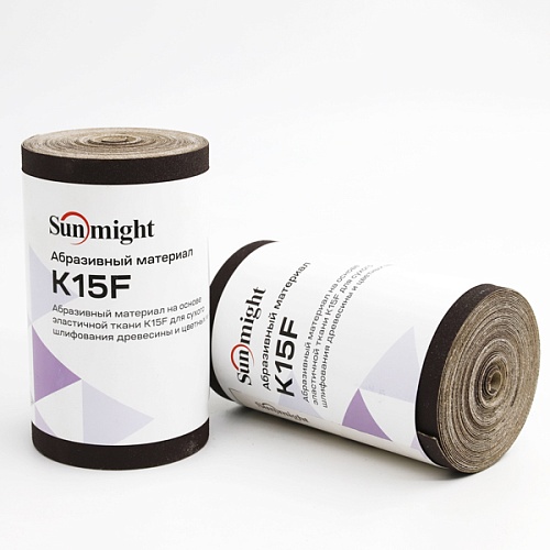 Шлифовальный материал Sunmight K15F в рулонах Шлифовальный материал Sunmight K15F в рулонах