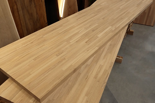 Мебельный щит из Дуба сращенного Мебельный щит из Дуба сращенного