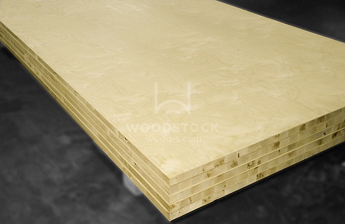 Столярная плита 25 мм, массив ели со шпоном березы Столярная плита 25 мм, массив ели со шпоном березы