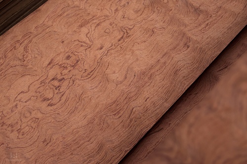 Натуральный шпон Бубинга поммеле