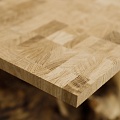 Торцевой мебельный щит Дуб 20x600x1200