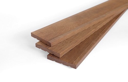 Террасная доска термоясень 120 / 135 Террасная доска термоясень 120 / 135