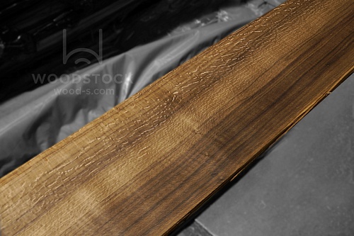 Натуральный шпон Дуб американский морёный