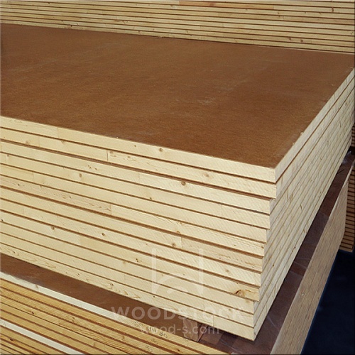 Столярная плита 40 мм, массив ели + ХДФ (Россия) Столярная плита 40 мм, массив ели + ХДФ (Россия)