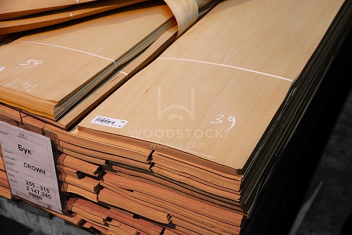 Натуральный шпон Бук