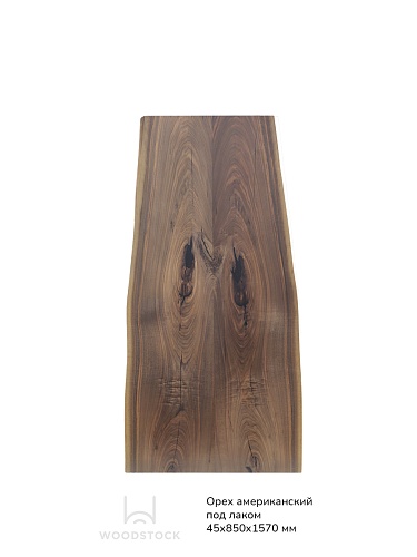 Пиломатериалы Орех американский, столешница, под лаком