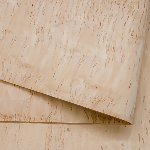 Натуральный шпон Берёза карельская Натуральный шпон Берёза карельская