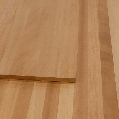 Мебельный щит из Сапели цельноламельной Мебельный щит из Сапели цельноламельной