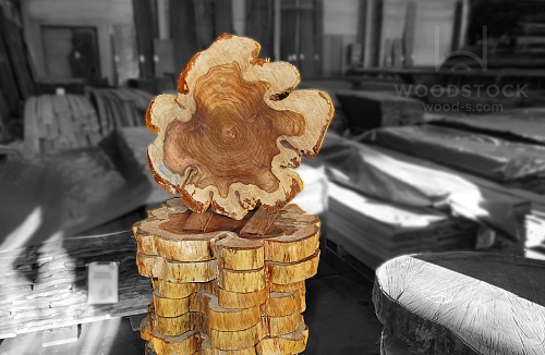 Пиломатериалы Палисандр Сантос, срез торцевой Пиломатериалы Палисандр Сантос, срез торцевой