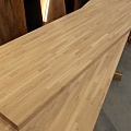 Мебельный щит из дуба сращенный А/В 40х600х3500