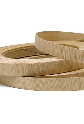 Кромка с вертикальной текстурой из натурального шпона Дуб