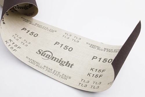 Шлифовальный материал Sunmight K15F в рулонах Шлифовальный материал Sunmight K15F в рулонах