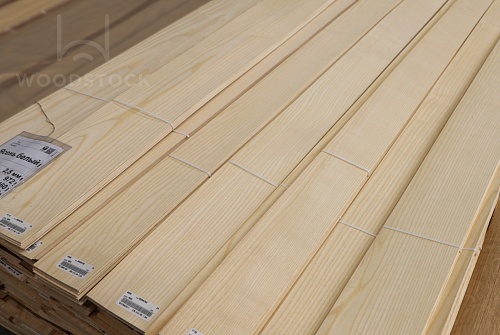 Натуральный шпон Ясень белый