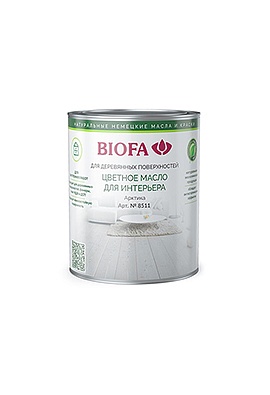 BIOFA 8511 Цветное масло Арктика BIOFA 8511 Цветное масло Арктика