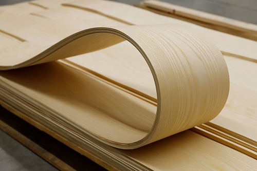 Натуральный шпон Ясень белый