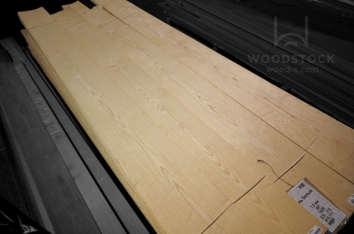 Натуральный шпон Ясень белый